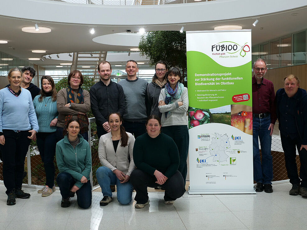 
	Das FUBIOO-Team. (© S. Ketterer/JKI-OW)
