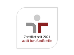 zertifizierter familienfreundlicher Arbeitgeber