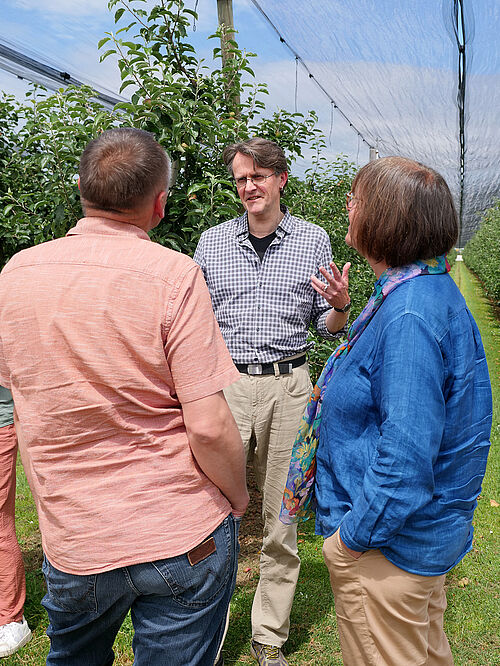 Das PAG-Treffen fördert den Austausch der verschiedenen Projektbeteiligten. ©S. Ketterer/JKI-OW