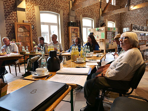 Das Obstbaumuseum bietet einen angenehme Athmosphäre für das PAG-Treffen. ©S. Ketterer/JKI-OW